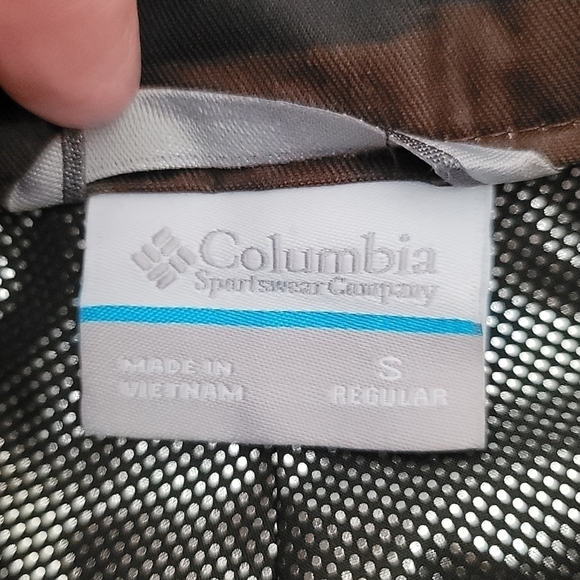 Columbia Snow Pants Omnitech Size S Brown Camouflage #702 - Picture 12 of 16